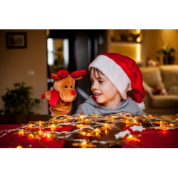 Pluszowa pacynka renifer | Dazzle