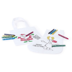 Torba do kolorowania kredki