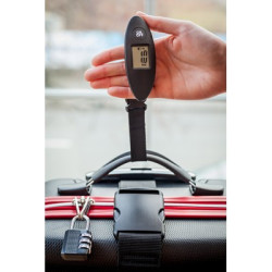 Zestaw podróżny Mauro Conti cyfrowa waga do bagażu pas do walizki kłódka podróżna | Abigail