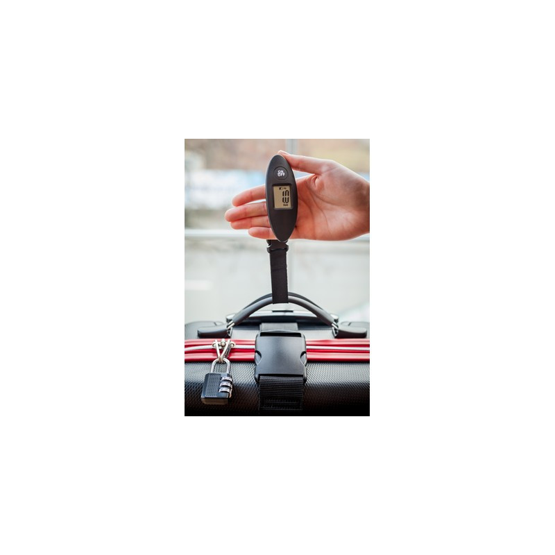 Zestaw podróżny Mauro Conti cyfrowa waga do bagażu pas do walizki kłódka podróżna | Abigail