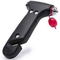 Młotek bezpieczeństwa przecinak do pasów latarka 1 LED