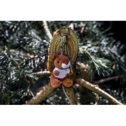 Pluszowa wiewiórka brelok | Ginny