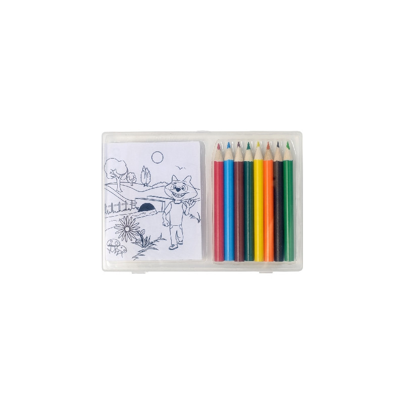 Zestaw do kolorowania kredki