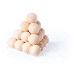 Zestaw drewnianych gier zręcznościowych