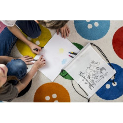 Worek ze sznurkiem do kolorowania kredki | Rosemary