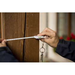 Brelok do kluczy miara 1m i poziomica | Pascal