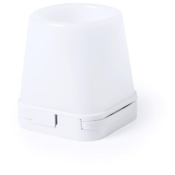 Hub USB pojemnik na przybory do pisania stojak na telefon lampka LED