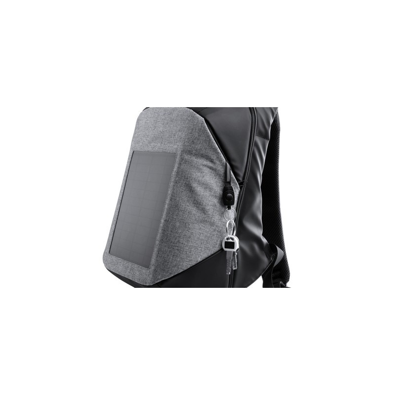 Nieprzemakalny plecak na laptopa 15" i tablet 10" ładowarka słoneczna 65W