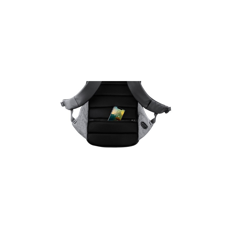 Nieprzemakalny plecak na laptopa 15" i tablet 10" ładowarka słoneczna 65W