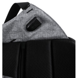 Nieprzemakalny plecak na laptopa 15" i tablet 10" ładowarka słoneczna 65W