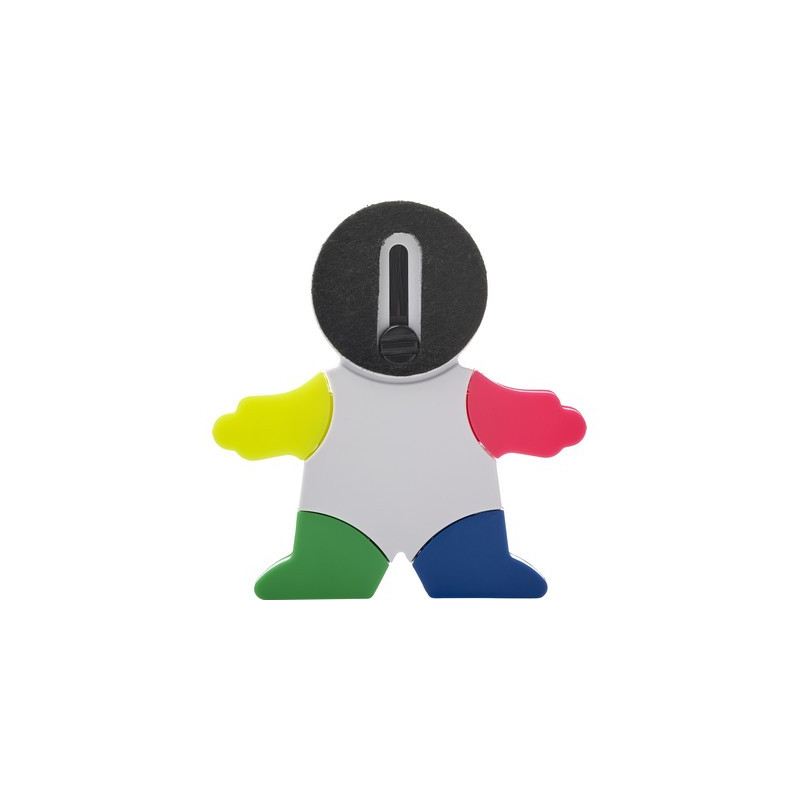 Zakreślacz "ludzik" czyścik do ekranu pędzelek do czyszczenia klawiatury