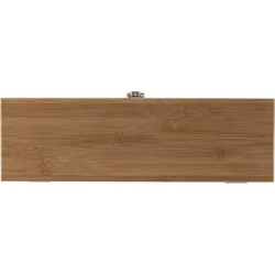 Bambusowy zestaw do wina 4 el skrzynka do wina