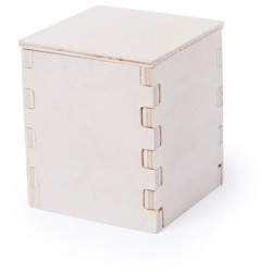 Mięta pieprzowa z doniczką drewniana osłonka na doniczkę