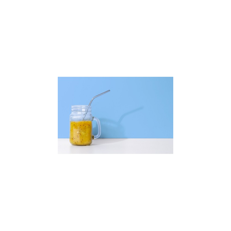 Zestaw słomek ze stali nierdzewnej