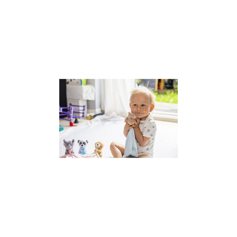 Pluszowy mini kocyk hipopotam | Ronnie