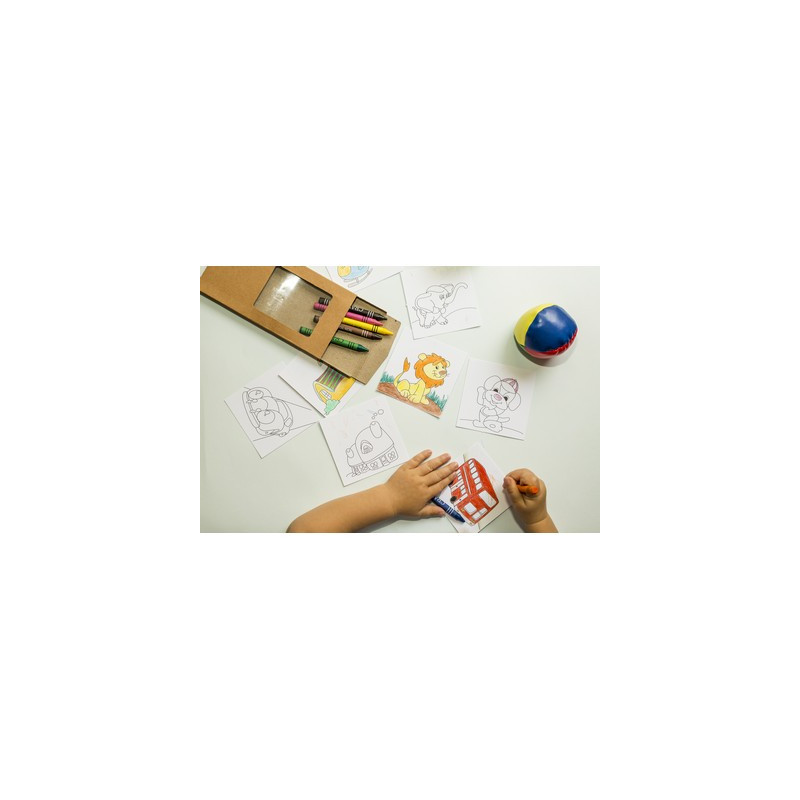 Zestaw do kolorowania kredki | Hadley