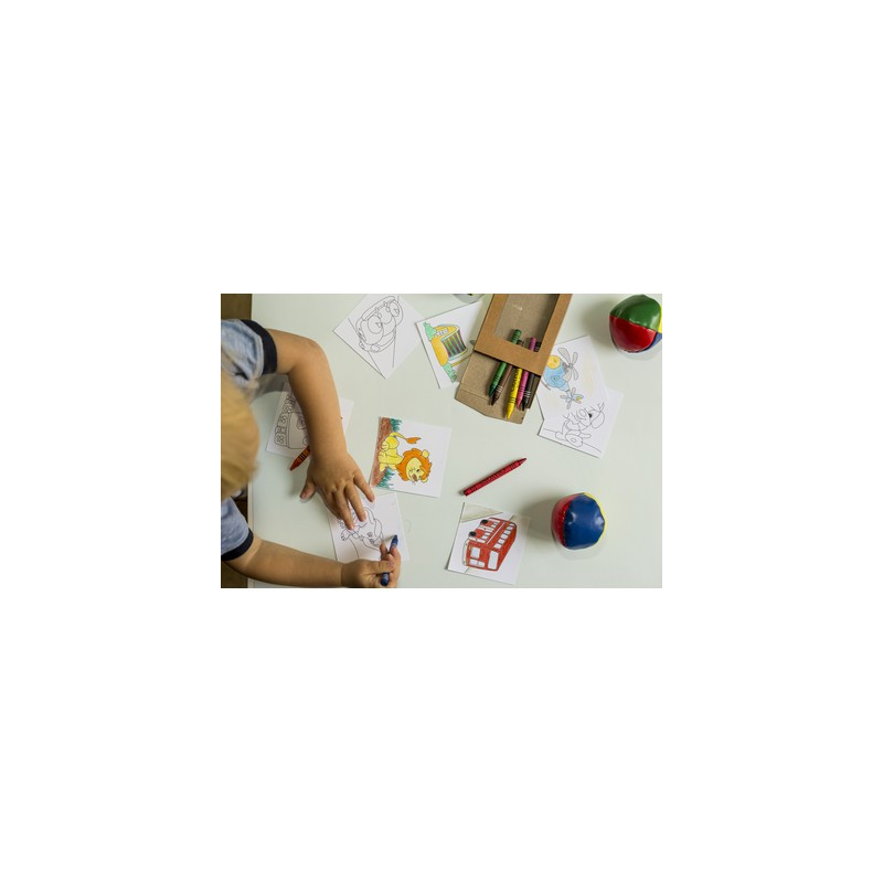 Zestaw do kolorowania kredki | Hadley