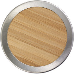 Bambusowy termos 420 ml posiada sitko zatrzymujące fusy