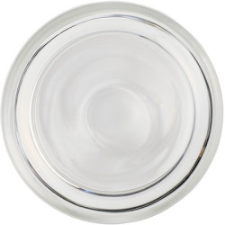 Szklany termos 420 ml posiada sitko zatrzymujące fusy