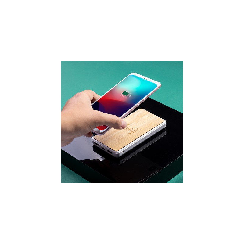 Bezprzewodowy power bank 8000 mAh ładowarka bezprzewodowa 5W