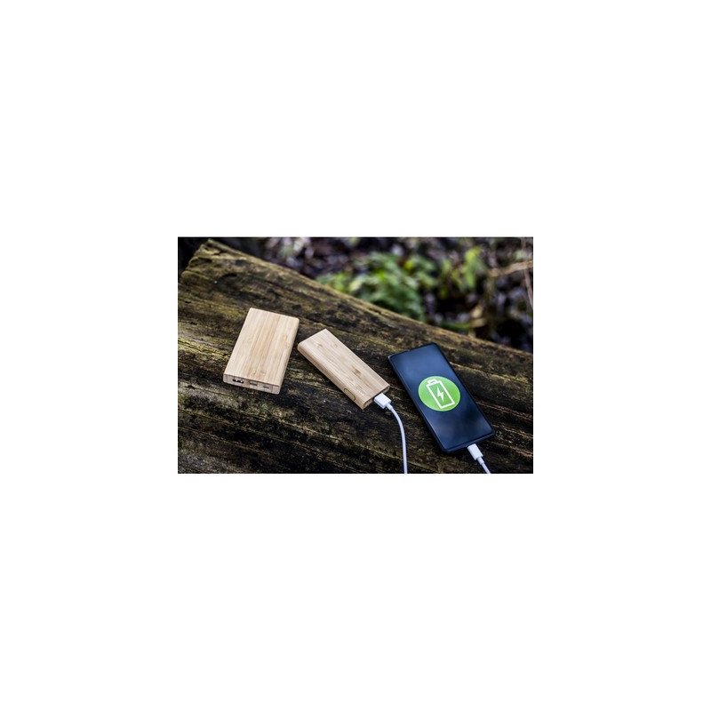 Bambusowy power bank 8000 mAh B'RIGHT | Caroline