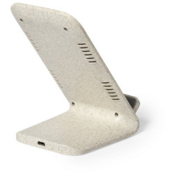 Ładowarka bezprzewodowa 10W ze słomy pszenicznej stojak na telefon