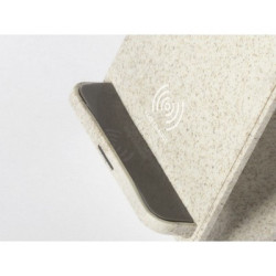 Ładowarka bezprzewodowa 10W ze słomy pszenicznej stojak na telefon