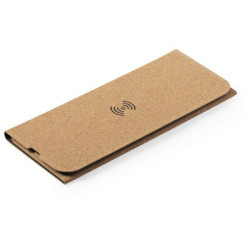 Korkowa podkładka pod mysz ładowarka bezprzewodowa 5W stojak na telefon