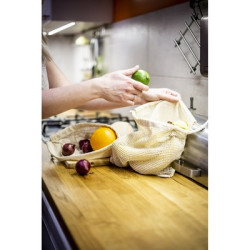 Bawełniany worek na owoce i warzywa B'RIGHT mały | Benjamin