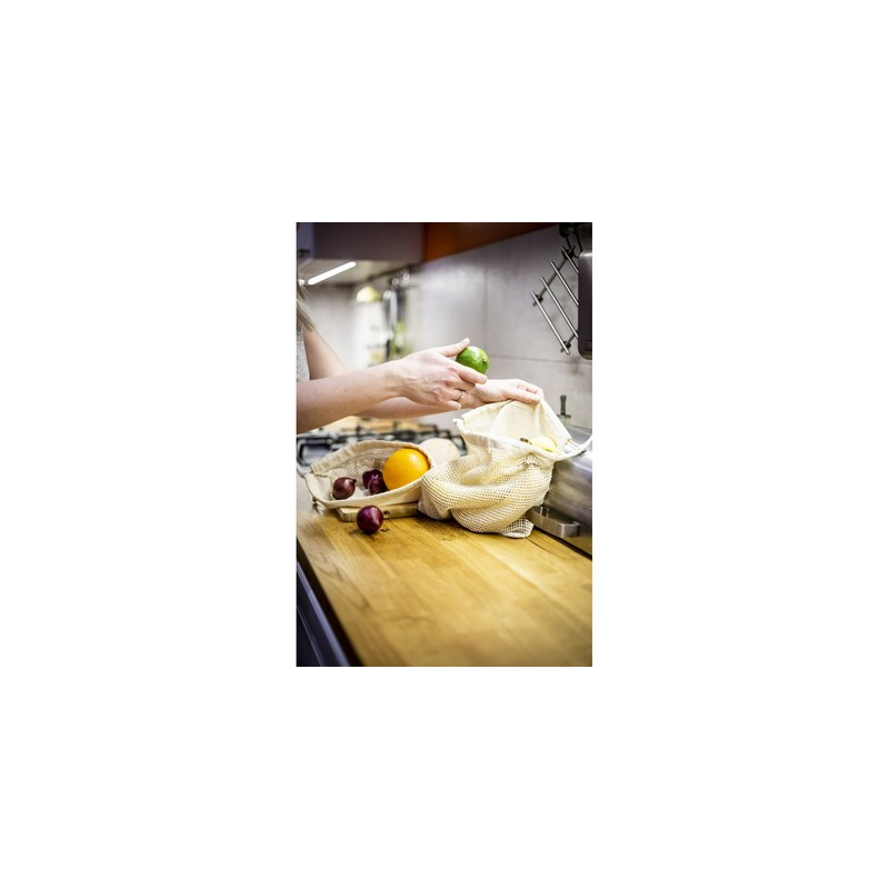 Bawełniany worek na owoce i warzywa B'RIGHT duży | Brandon