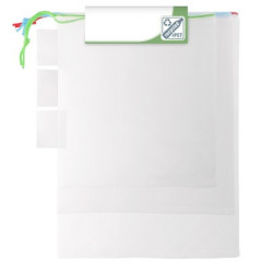 Zestaw woreczków na owoce i warzywa RPET 3 szt | Steven