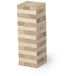 Drewniana wieża gra zręcznościowa 45 el
