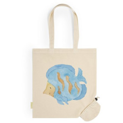 Torba z bawełny organicznej na zakupy składana