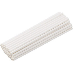 Zestaw papierowych słomek 50 szt