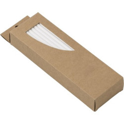 Zestaw papierowych słomek 50 szt