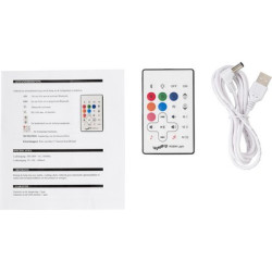 Głośnik bezprzewodowy lampka LED