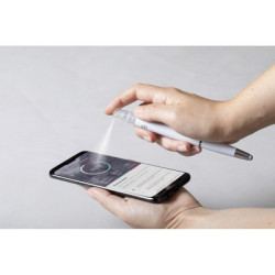 Długopis antybakteryjny z atomizerem i zatyczką touch pen