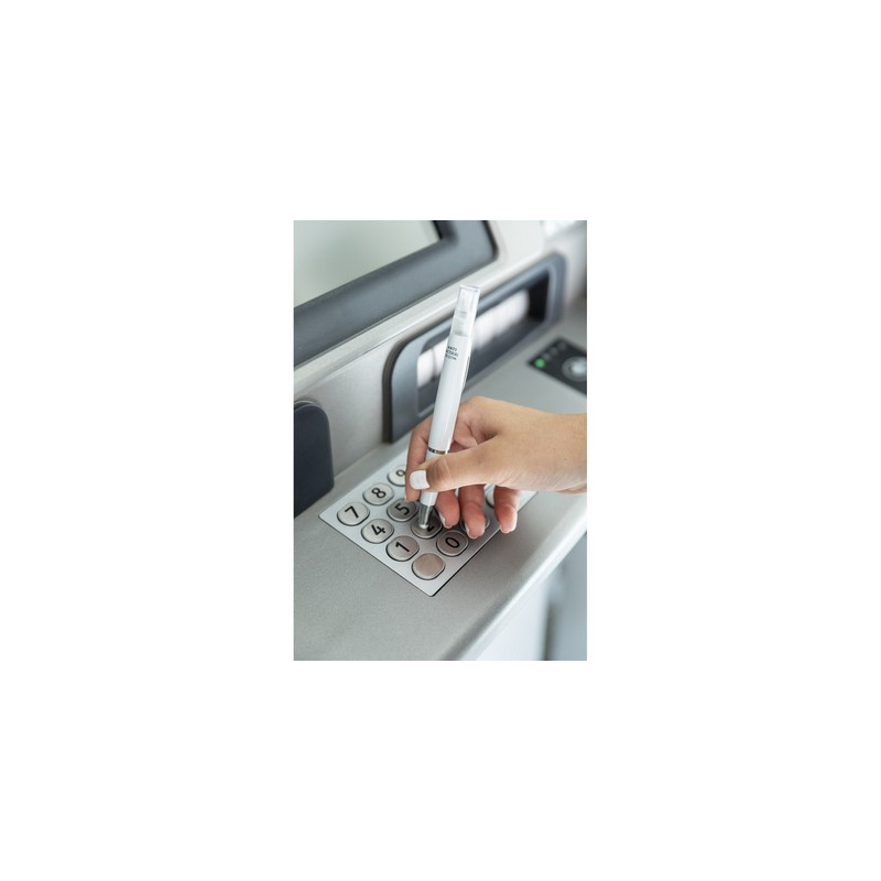 Długopis antybakteryjny z atomizerem i zatyczką touch pen