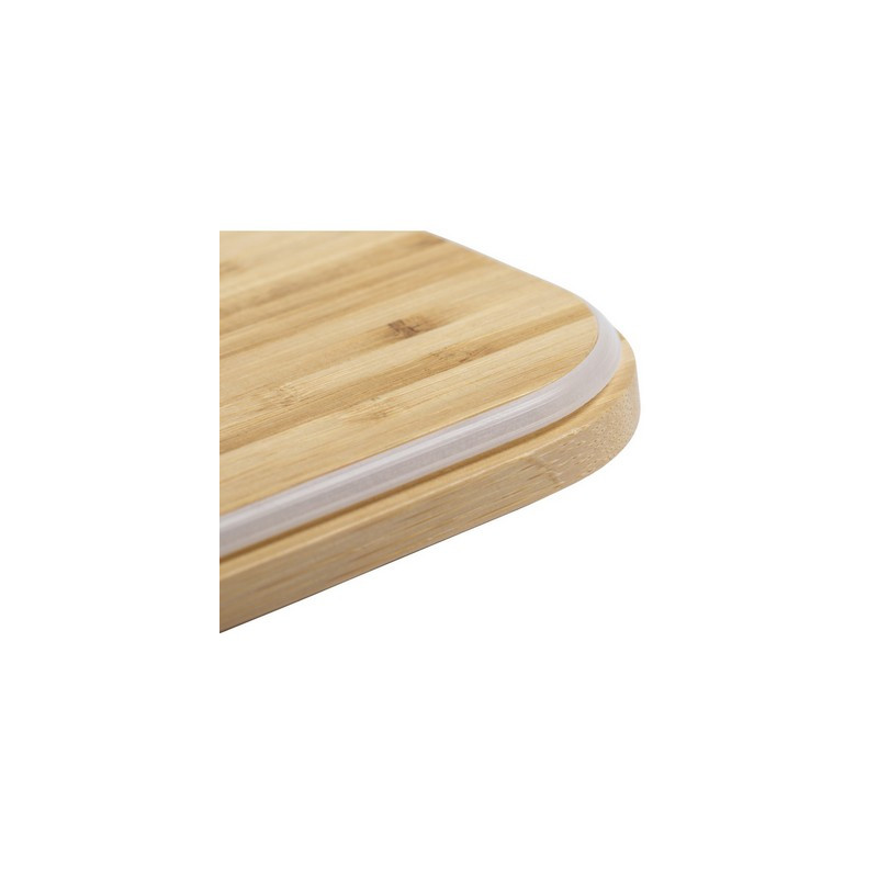 Pudełko śniadaniowe 600 ml bambusowe wieczko sztućce