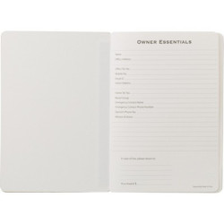 Bambusowy notatnik ok B6 z długopisem