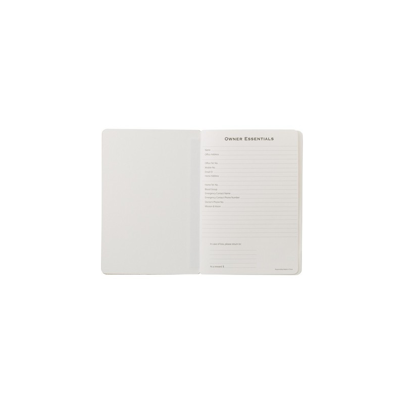 Bambusowy notatnik ok B6 z długopisem