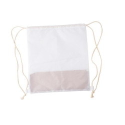 Worek ze sznurkiem RPET korek bawełniane sznurki