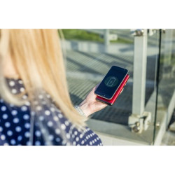 Bezprzewodowy power bank 10000 mAh Mauro Conti z przyssawkami ładowarka bezprzewodowa 10W | Stef