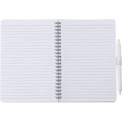 Antybakteryjny notatnik ok A5 z długopisem