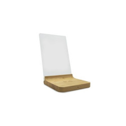 Bambusowa ładowarka bezprzewodowa 10W ramka do zdjęć | Finneas