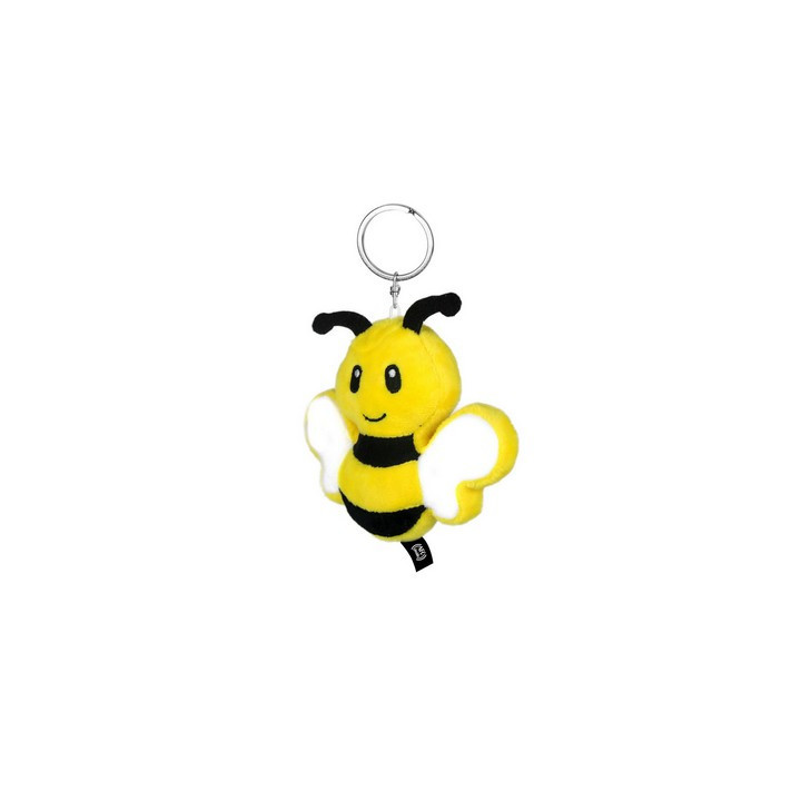 Pluszowa pszczoła RPET z chipem NFC brelok | Zibee