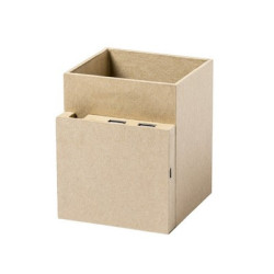 Składana ładowarka bezprzewodowa 5W z kartonu z recyklingu hub USB 20 pojemnik na przybory do pisania stojak na telefon