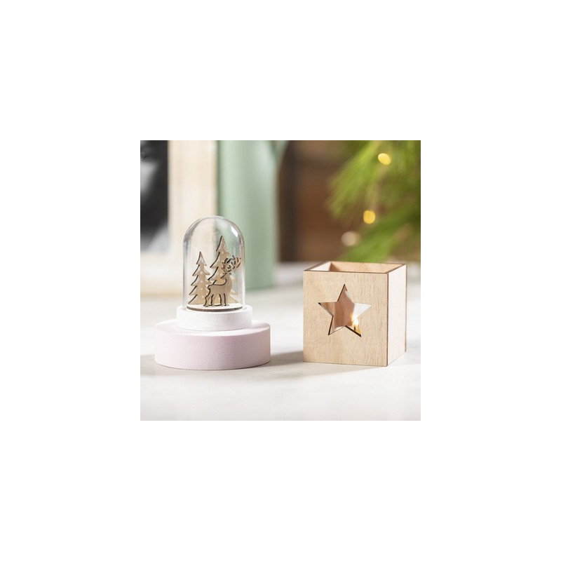 Ozdoba świąteczna "choinka i renifer"