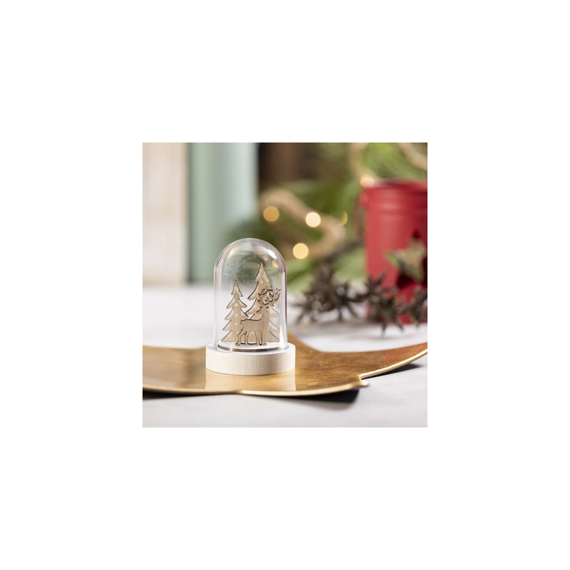 Ozdoba świąteczna "choinka i renifer"