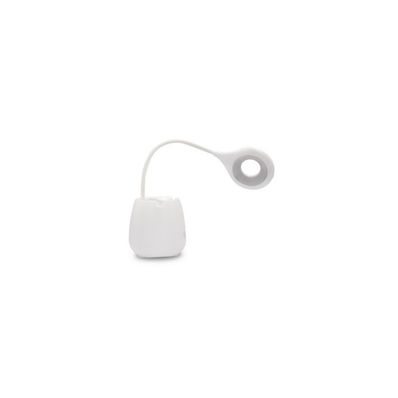 Lampka na biurko głośnik bezprzewodowy 3W stojak na telefon pojemnik na przybory do pisania | Asar